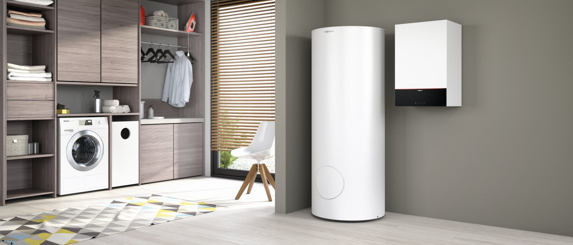 Viessmann Vitocell 300-V 53 Gallon Indirect Fired Domestic Water Heater - 7720343