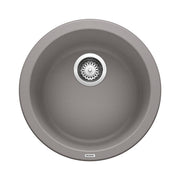 Blanco 513382 Rondo Bar Sink, Silgranit II: Metallic Gray