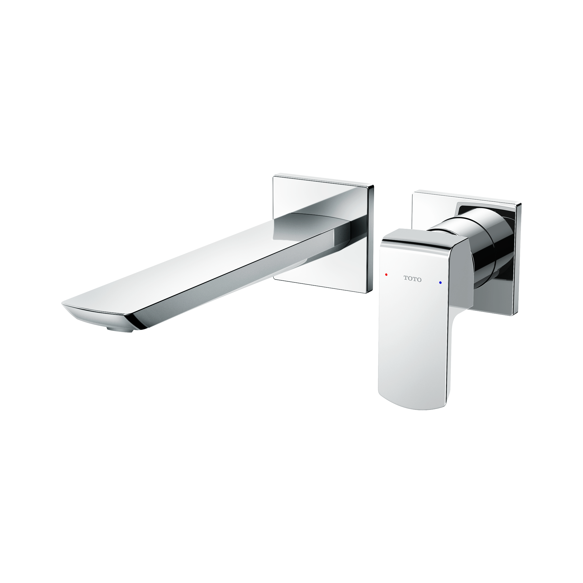 Toto GR 1.2 GPM Wall-Mount Single-Handle Bathroom Faucet with COMFORT GLIDE Technology, Polished Chrome - TLG02311U#CP