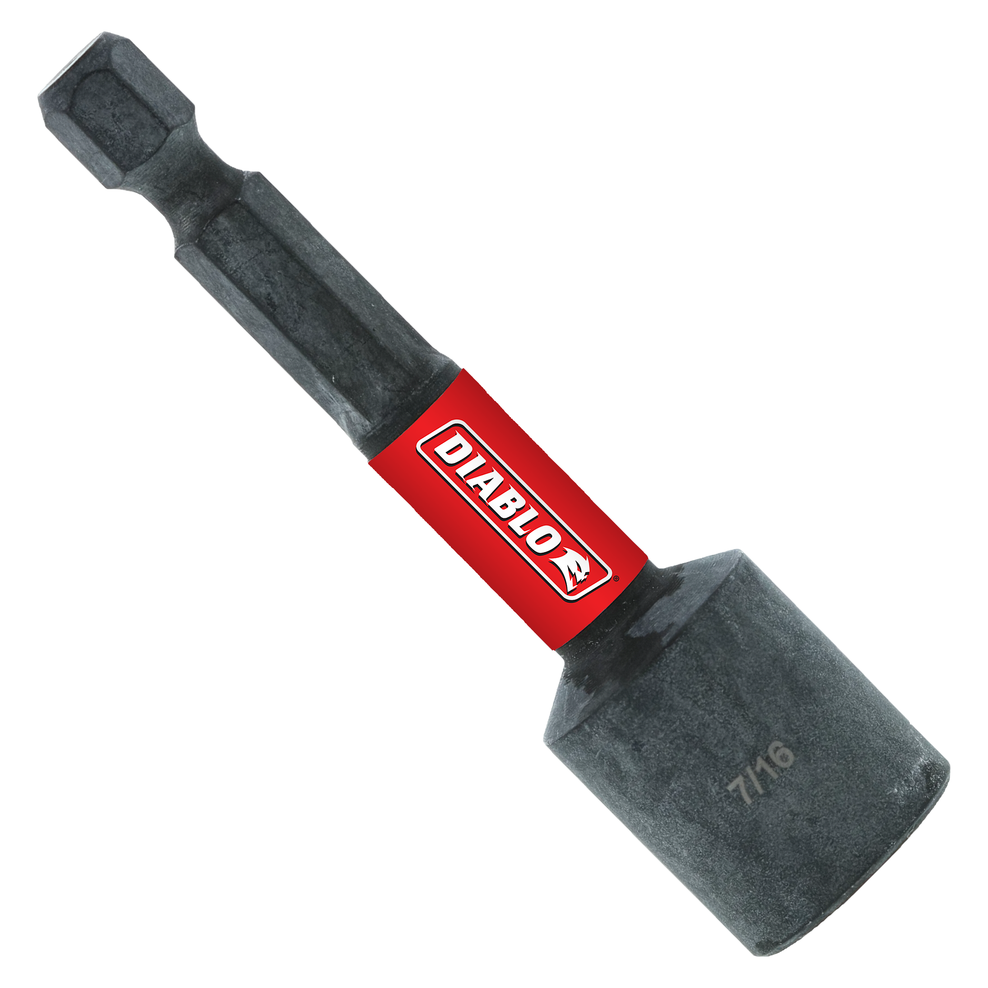 Diablo DNTSL716B 7/16 in. x 2-9/16 in. Magnetic Nut Setter (Bulk)