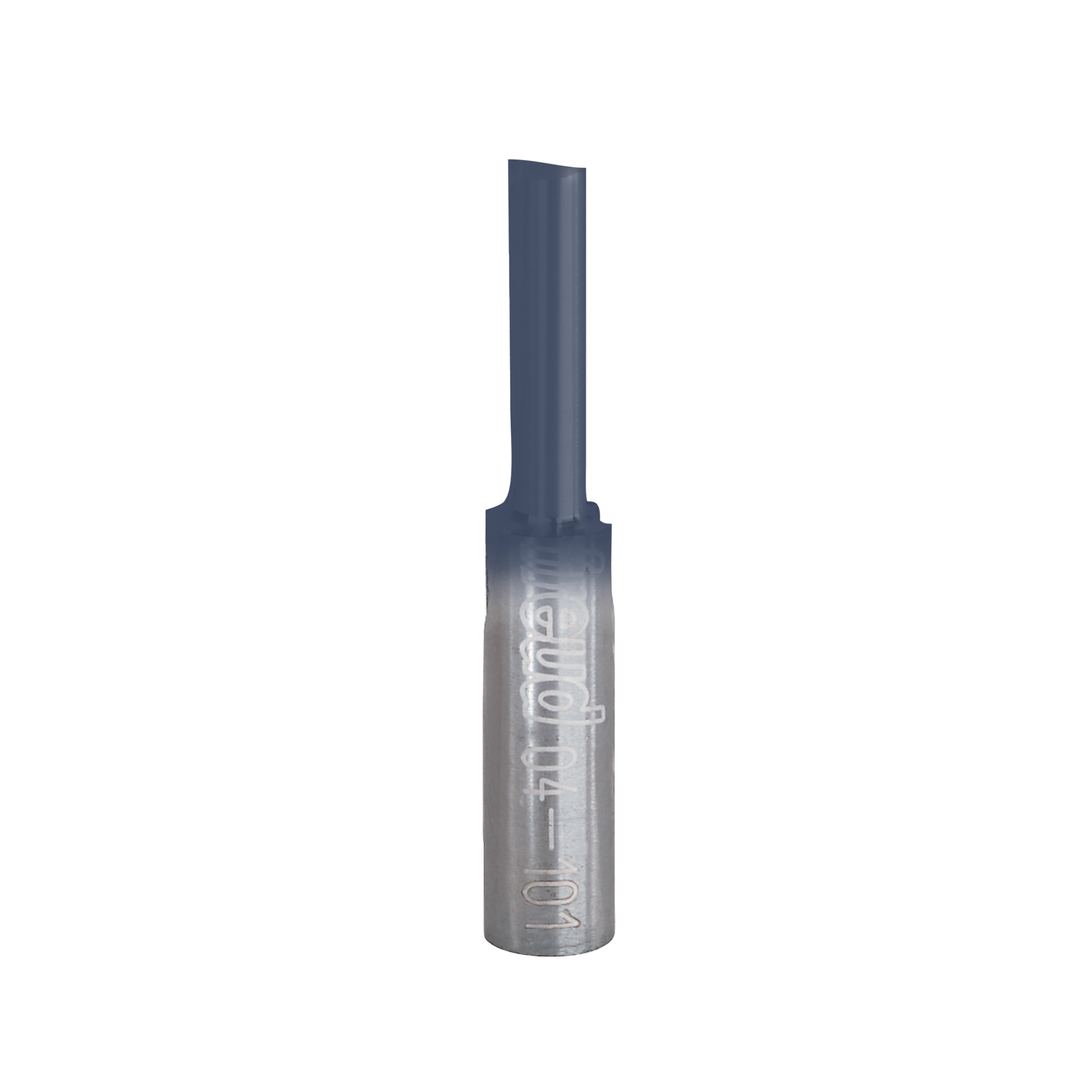 Freud 04-101 5/32" diameter double flute straight router bit with metallic body and dark shank.