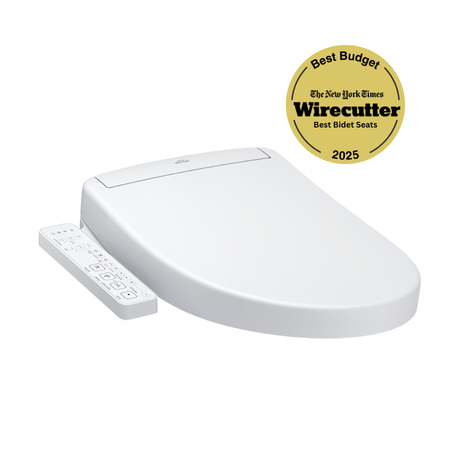 Toto S2 Washlet with Remote - Elongated in Cotton White - 3 pack