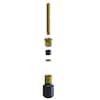 Woodford Y1 Series repair kit with brass tube, rubber washers, and black plastic connector piece.