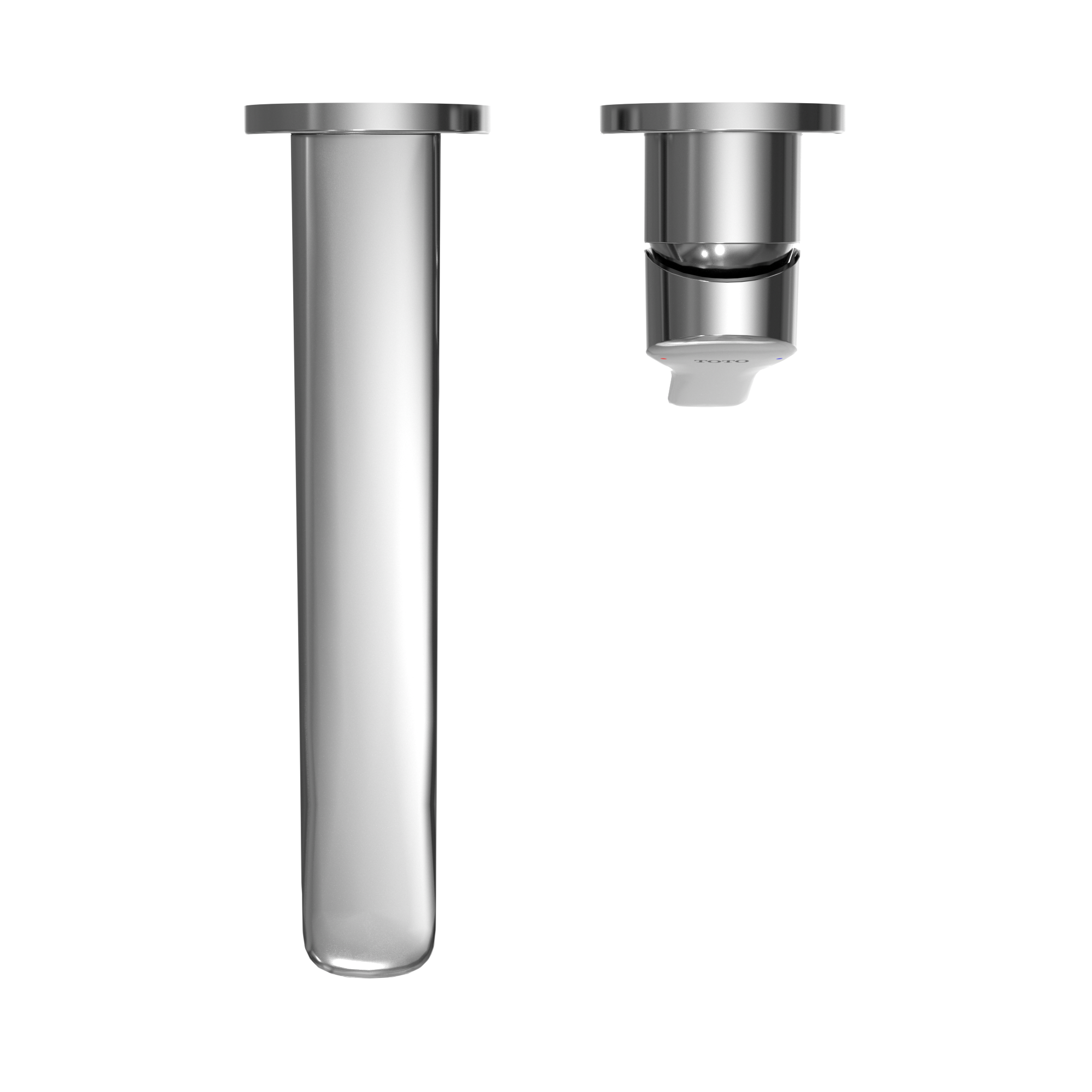 Toto GS 1.2 GPM Wall-Mount Single-Handle Bathroom Faucet with COMFORT GLIDE Technology, Polished Chrome - TLG03308U#CP
