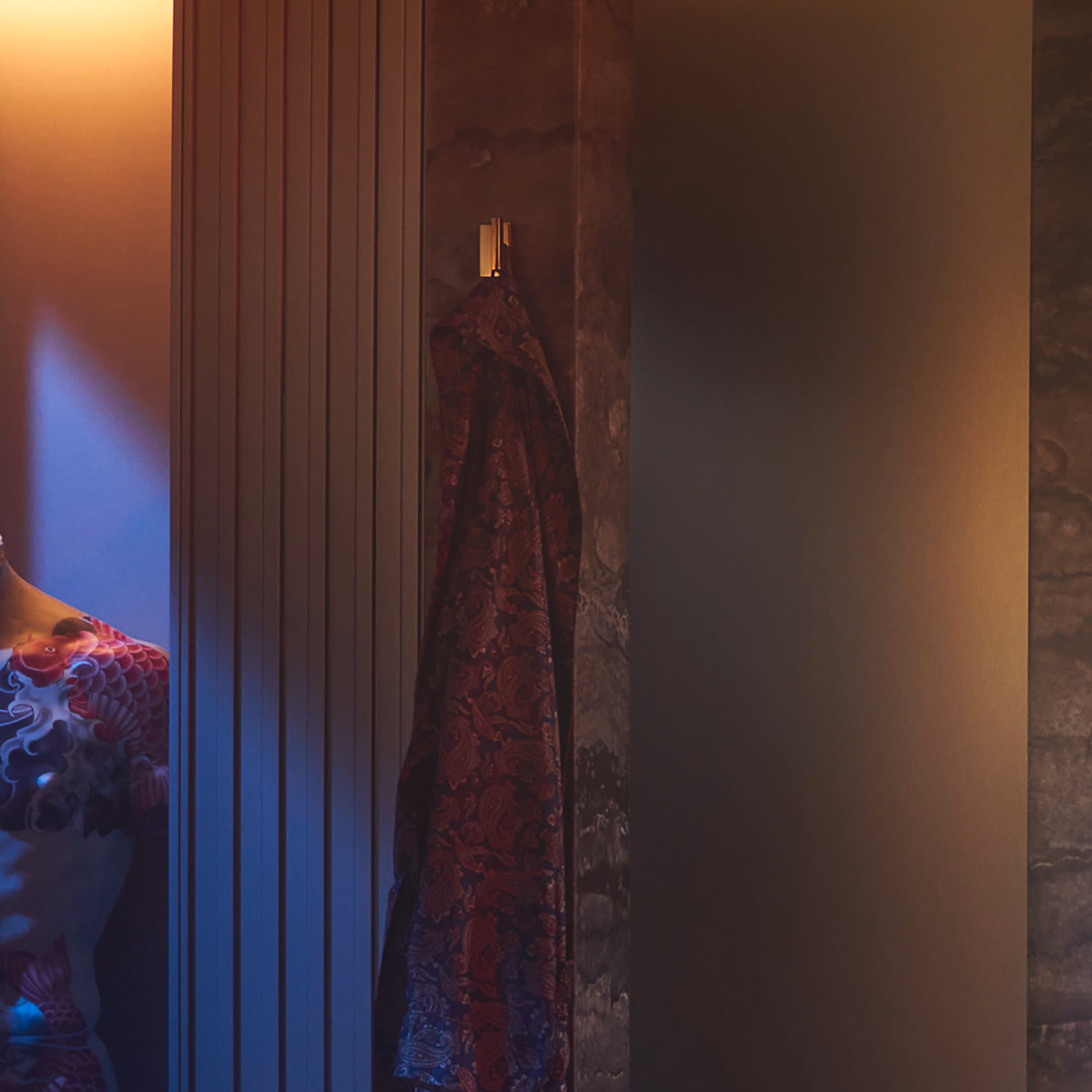 AXOR 42611990 Universal Rectangular Towel Hook in Polished Gold Optic