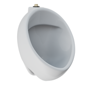 Toto Wall-Mount ADA Compliant 0.125 GPF Urinal With Top Spud Inlet, Cotton White