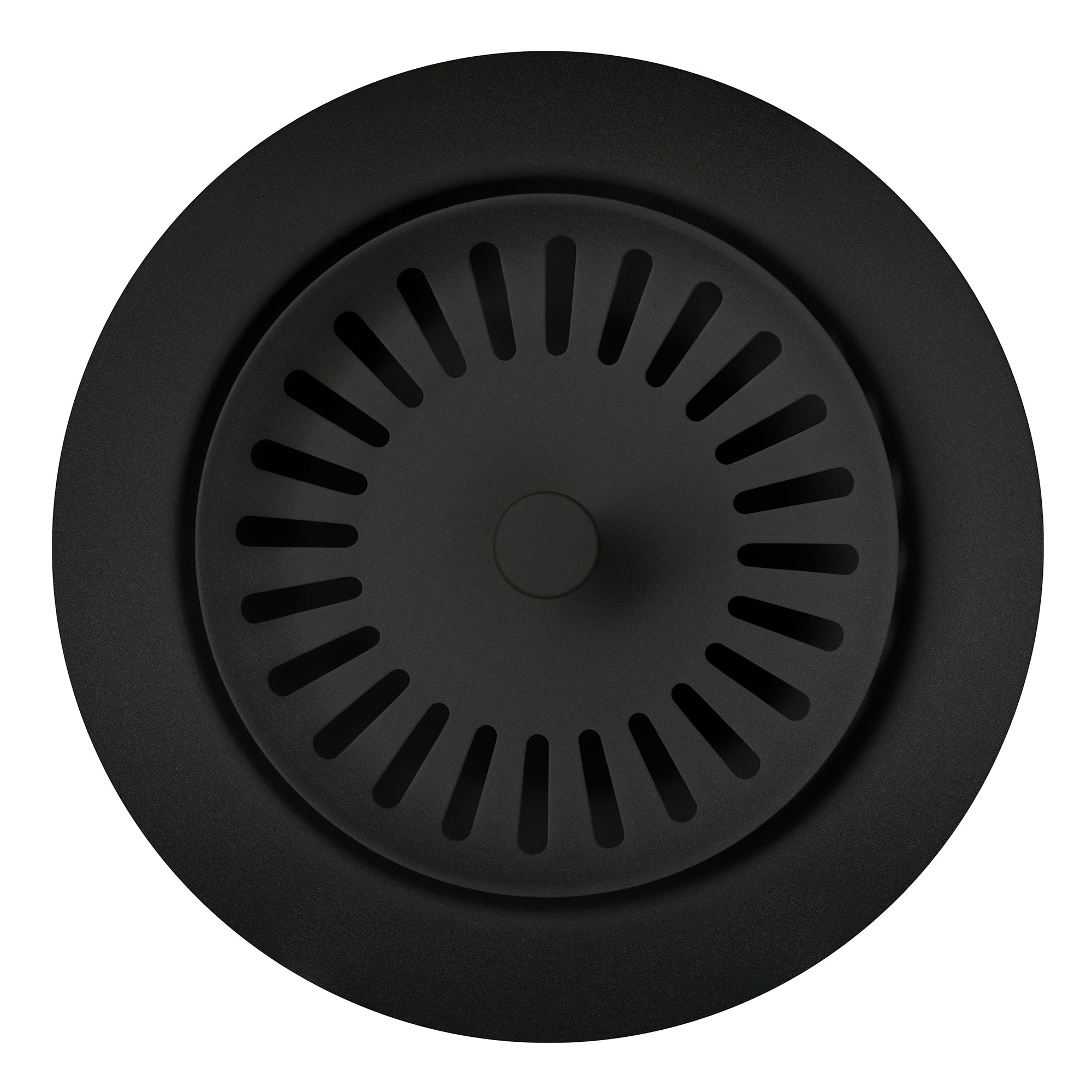 Blanco 240327: Color-Coordinated Metal Basket Strainer - Coal Black