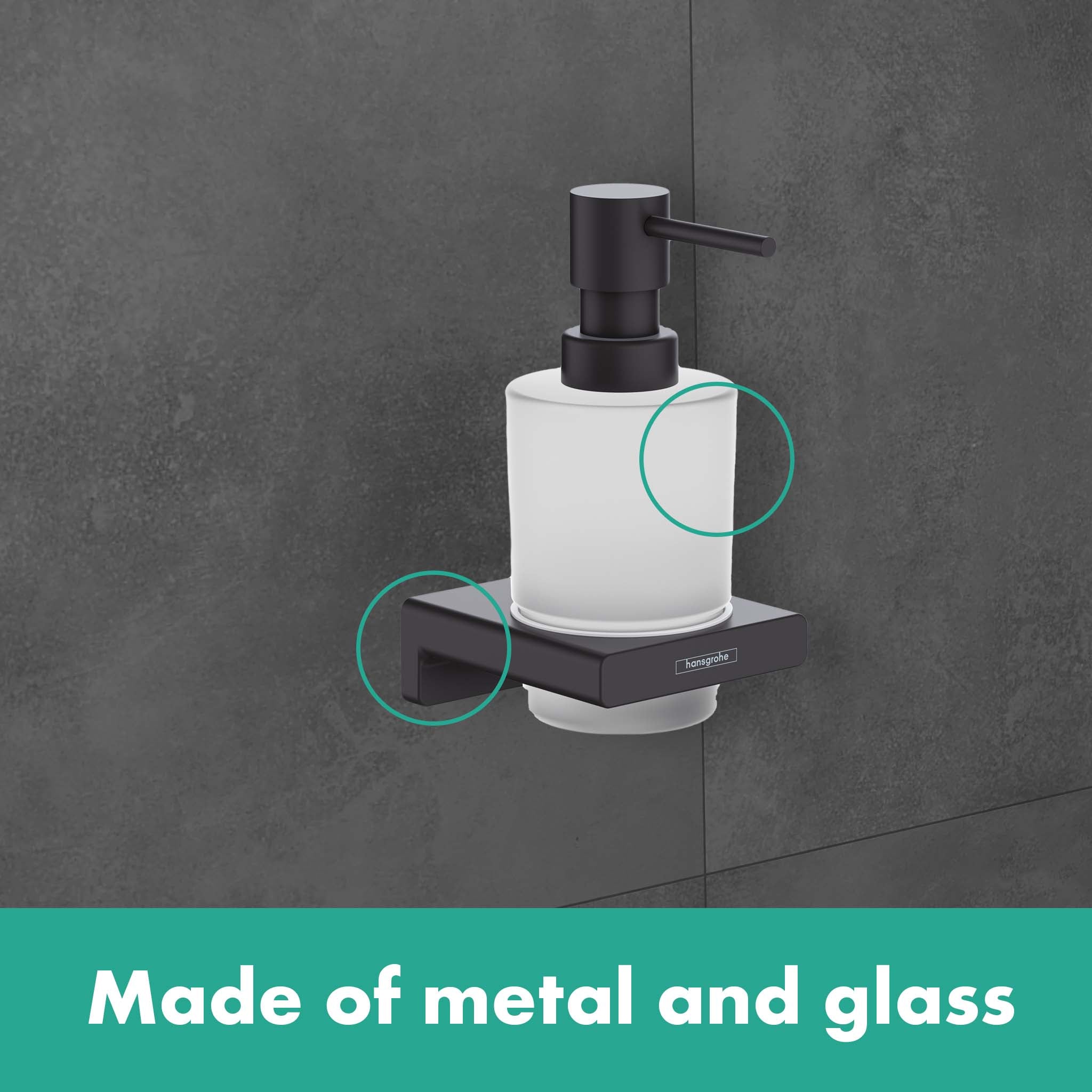 Hansgrohe 41745000 AddStoris Liquid soap dispenser in Chrome