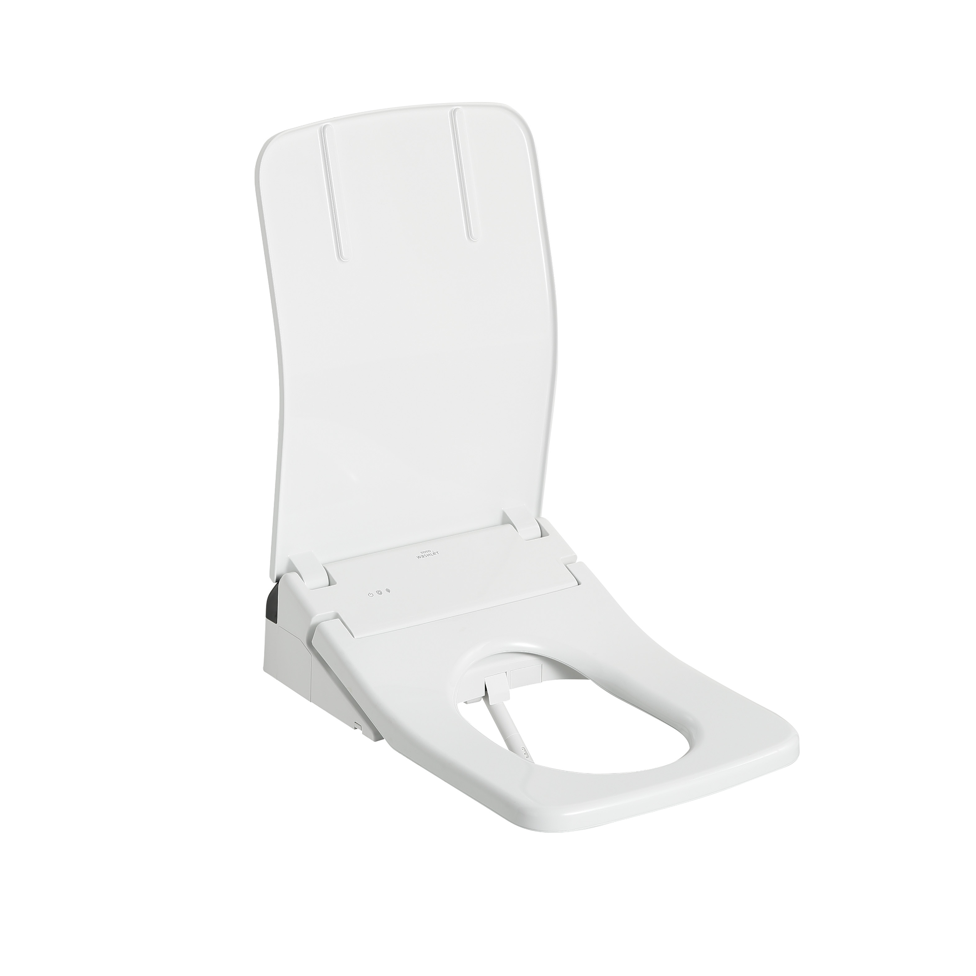 Toto SX Square Auto Flush Washlet+ Electronic Bidet Toilet Seat in Cotton White