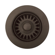 Blanco 441094 Decorative Basket Strainer: Cafe Brown (Not for use with a garbage disposal)