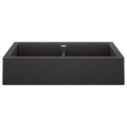Blanco 526547: Vintera Collection 33" 50/50 Double Apron Farmhouse Sink - Anthracite