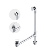 Victoria & Albert Victoria+Albert Freestanding Bathtub Drain For Above-Floor Installation Box in Polished Chrome - K-50-PC