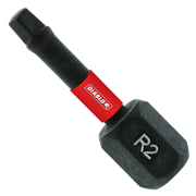 Black square drive bit with red Diablo band and R2 marking on socket end.