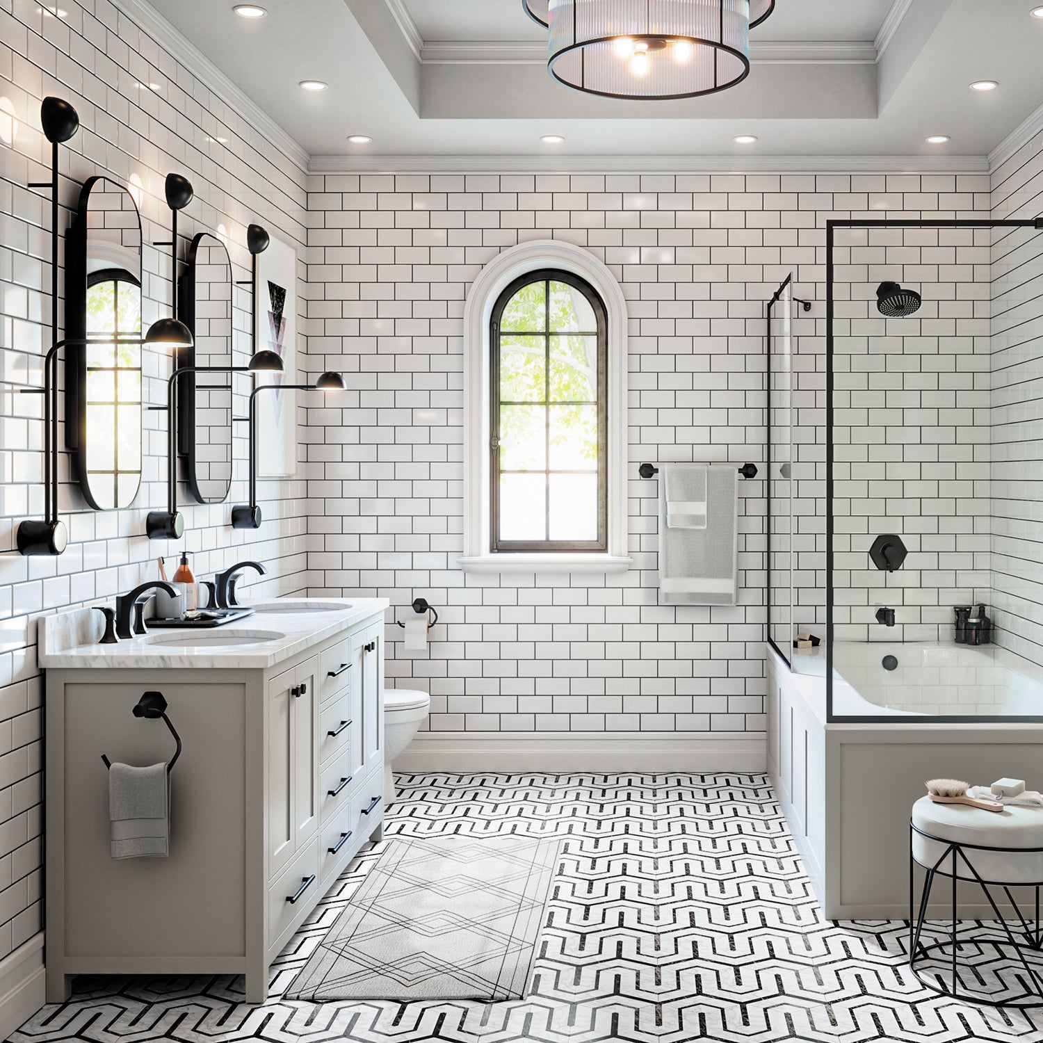 Hansgrohe 04837670 Locarno Toilet Paper Holder in Matte Black