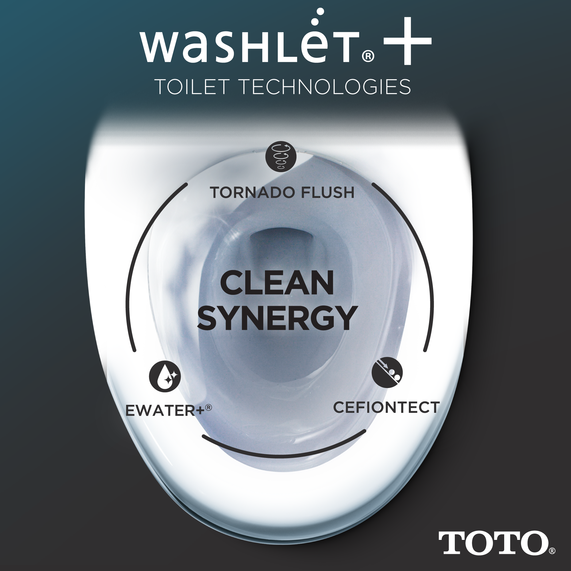 Toto Eco Guinevere One Piece Elongated Universal Height Toilet with CEFIONTECT 1.28 GPF with Contemporary Washlet+ S7 Bidet Seat in Cotton White