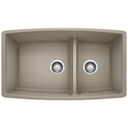 Blanco 441315 Performa Medium 1.75 Bowl - Truffle Undermount