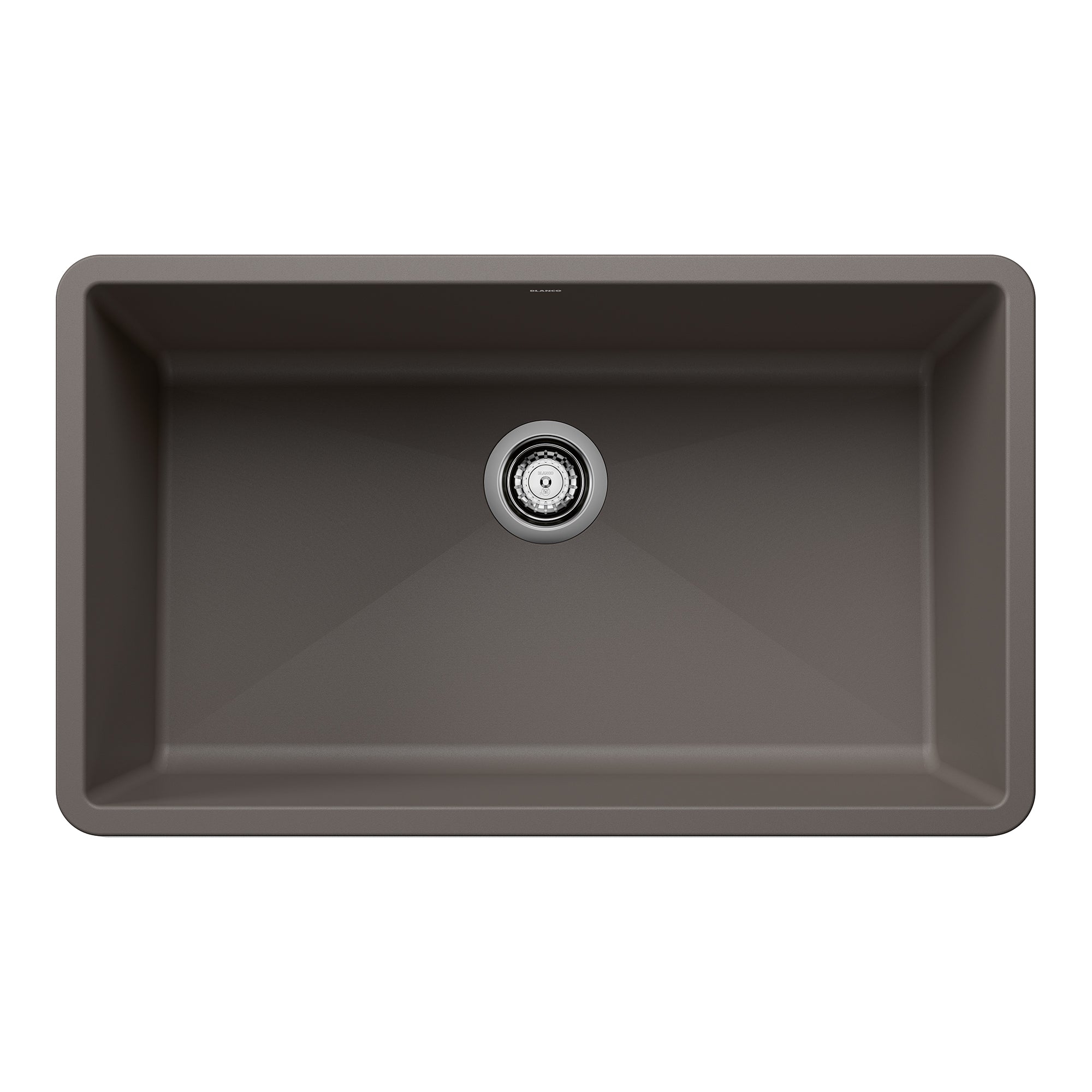 Blanco 443121: Precis Super Single Bowl Sink - Volcano Gray