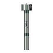 Freud PB-006 7/8" Forstner bit with cylindrical steel shaft and flat cutting head with sharp edges.