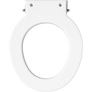 Bemis 4LRT 000 Round Medic-Aid Plastic Lift Spacer in White with STA-TITE Commercial Fastening System and 4-inch
