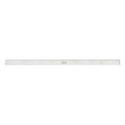 Silver high speed steel planer and jointer knife with Freud branding, 25 inches long.