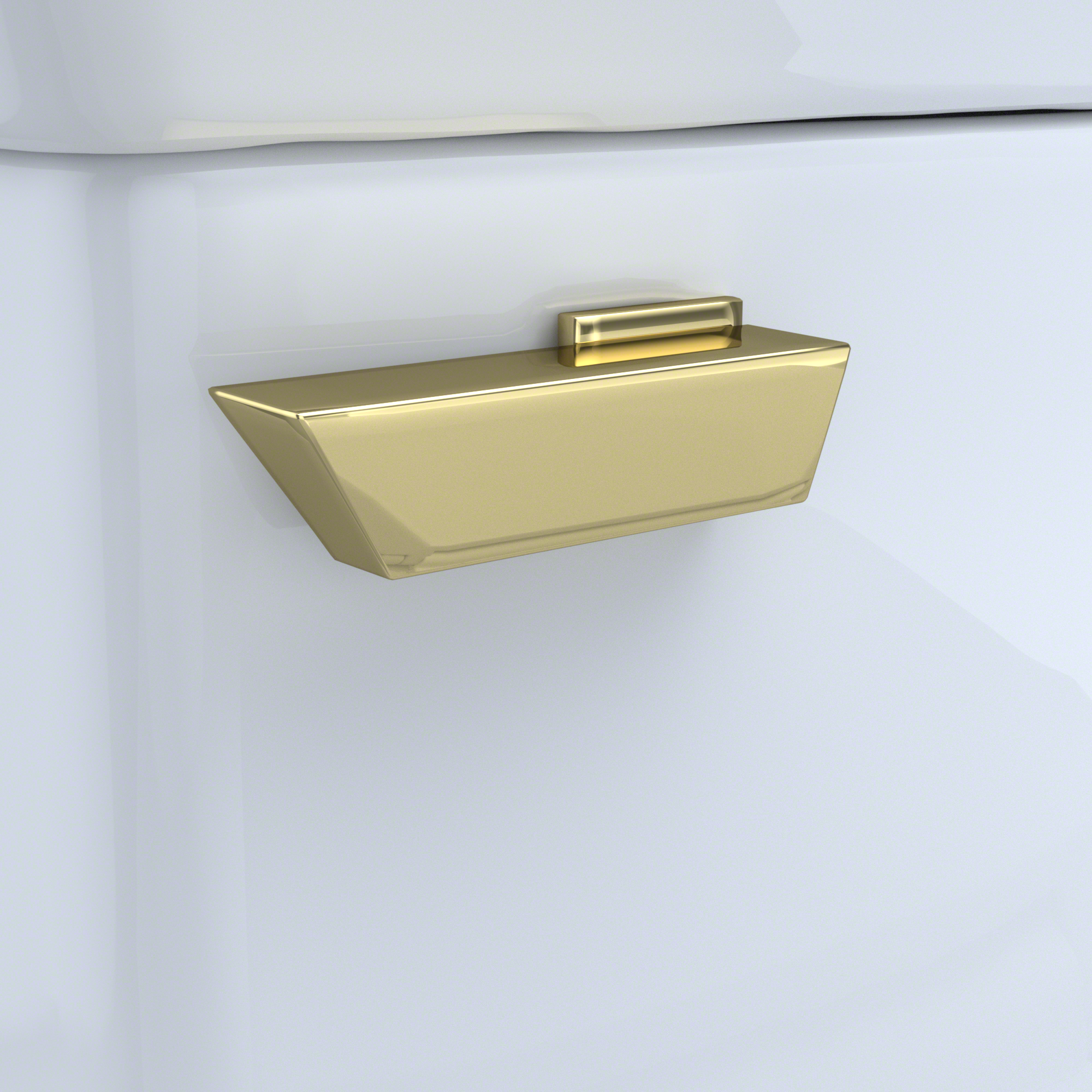 Toto Trip Lever - Polished Brass For Soiree Toilet Tank