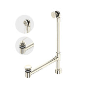 Victoria & Albert Victoria+Albert Freestanding Bathtub Drain For Above-Floor Installation Box in Polished Nickel - K-50-PN