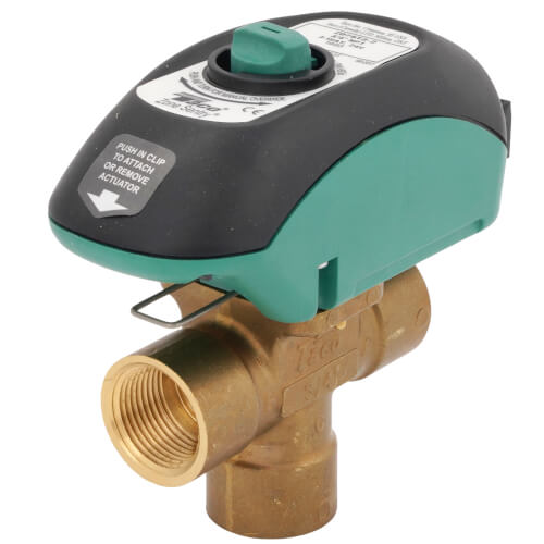 Taco Z075T3 3/4" Zone Sentry Valve, 3 Way Normally Closed (Threaded)