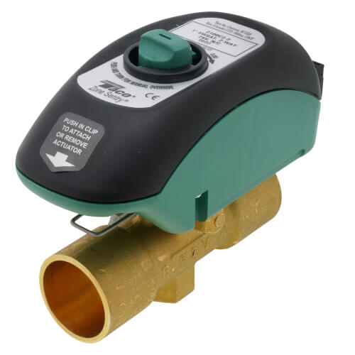 Taco Z100C2-2 1" Zone Sentry Valve Normally Closed (Sweat)