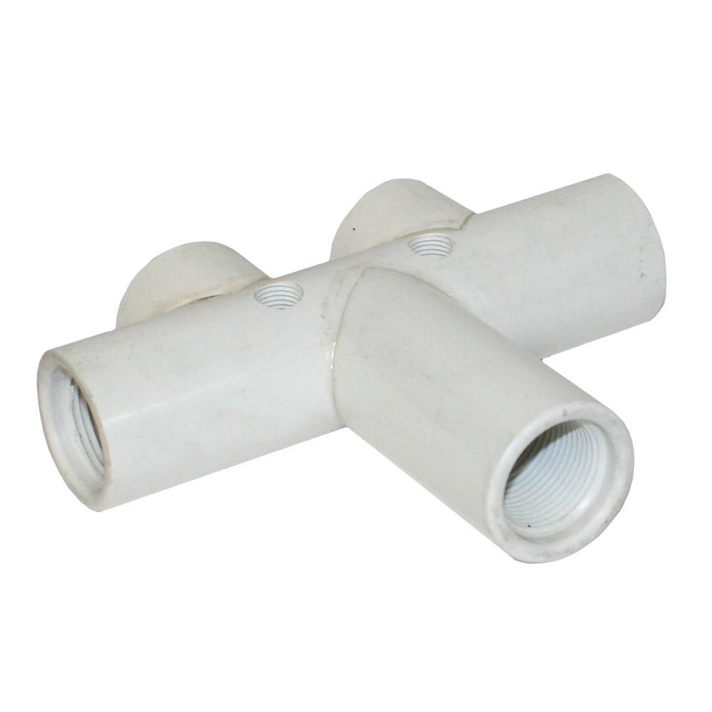 Merrill Manufacturing PVC Tank Tee Durable No-Lead Tee for Pressure Tank Connections