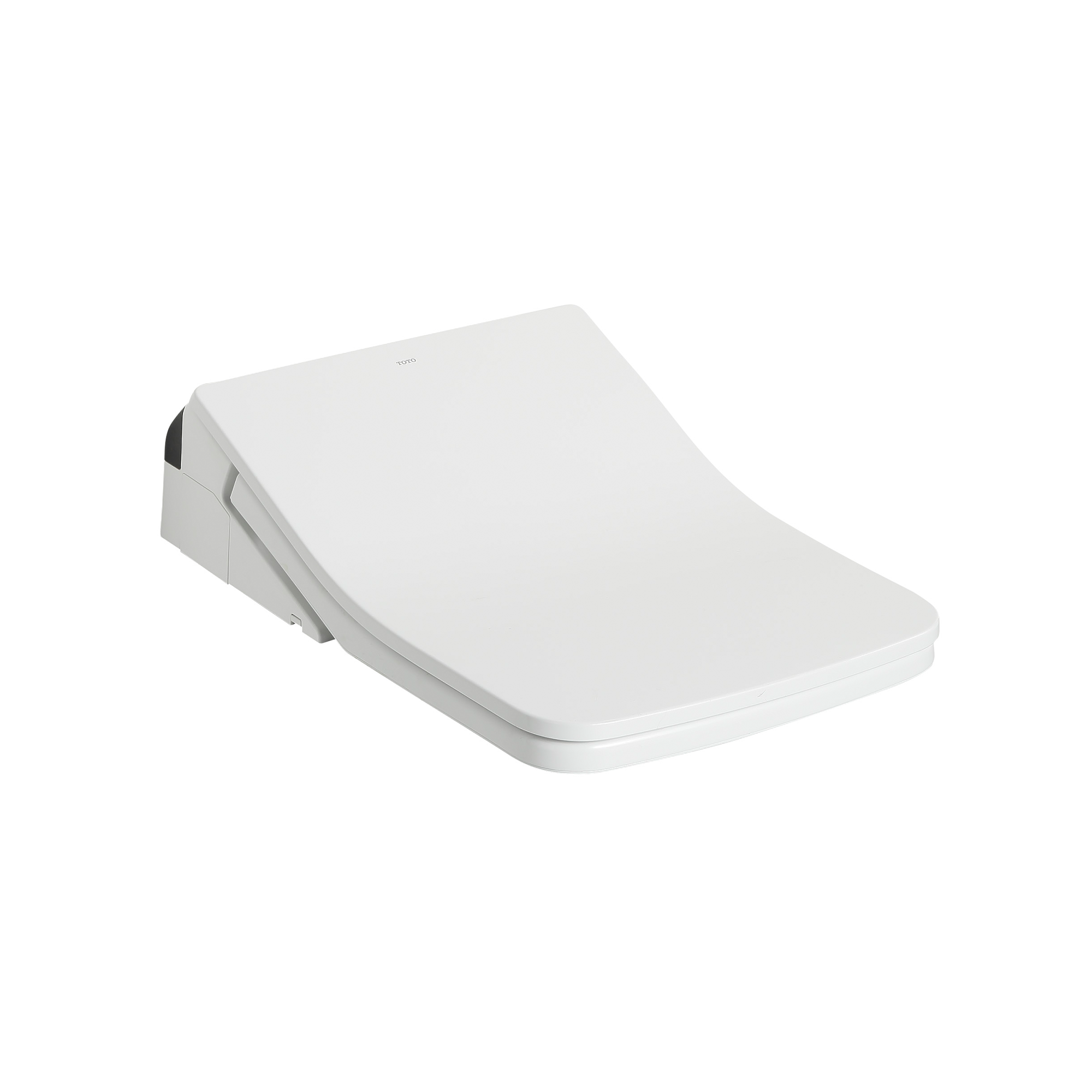Toto SX Square Auto Flush Washlet+ Electronic Bidet Toilet Seat in Cotton White