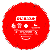 Diablo D1272N 12 in. x 72 Tooth Thick Aluminum Cutting Saw Blade - 5 Pack