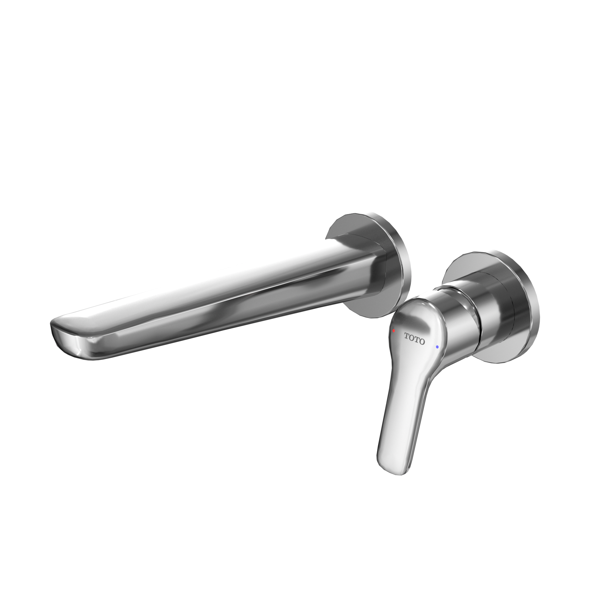 Toto GS 1.2 GPM Wall-Mount Single-Handle Bathroom Faucet with COMFORT GLIDE Technology, Polished Chrome - TLG03308U#CP