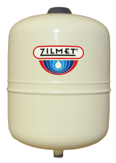 Zilmet ZEP5 2.1 gal In-line thermal expansion tank with 3/4" Stainless steel NPT connection