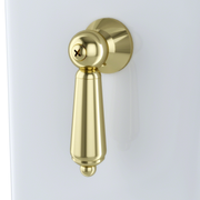 Toto Side Mount Trip Lever - Polished Bronze Finish For Carrollton, Dartmouth, Promenade, Or Whitney Toilet Tank