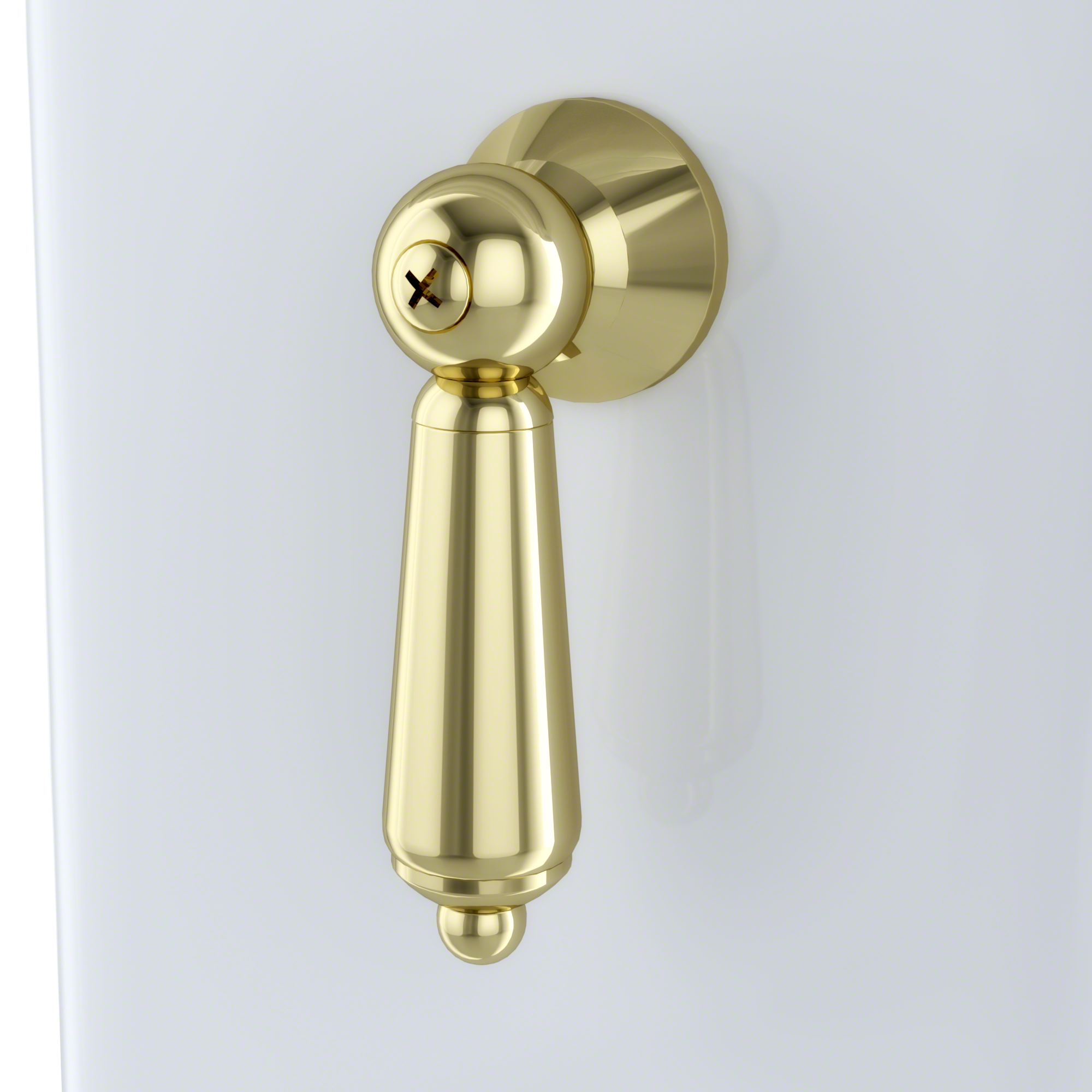 Toto Side Mount Trip Lever - Polished Bronze Finish For Carrollton, Dartmouth, Promenade, Or Whitney Toilet Tank