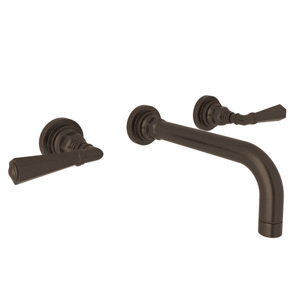 Rohl San Giovanni Wall Mount Lavatory Faucet Trim in Tuscan Brass - A2307LMTCBTO-2