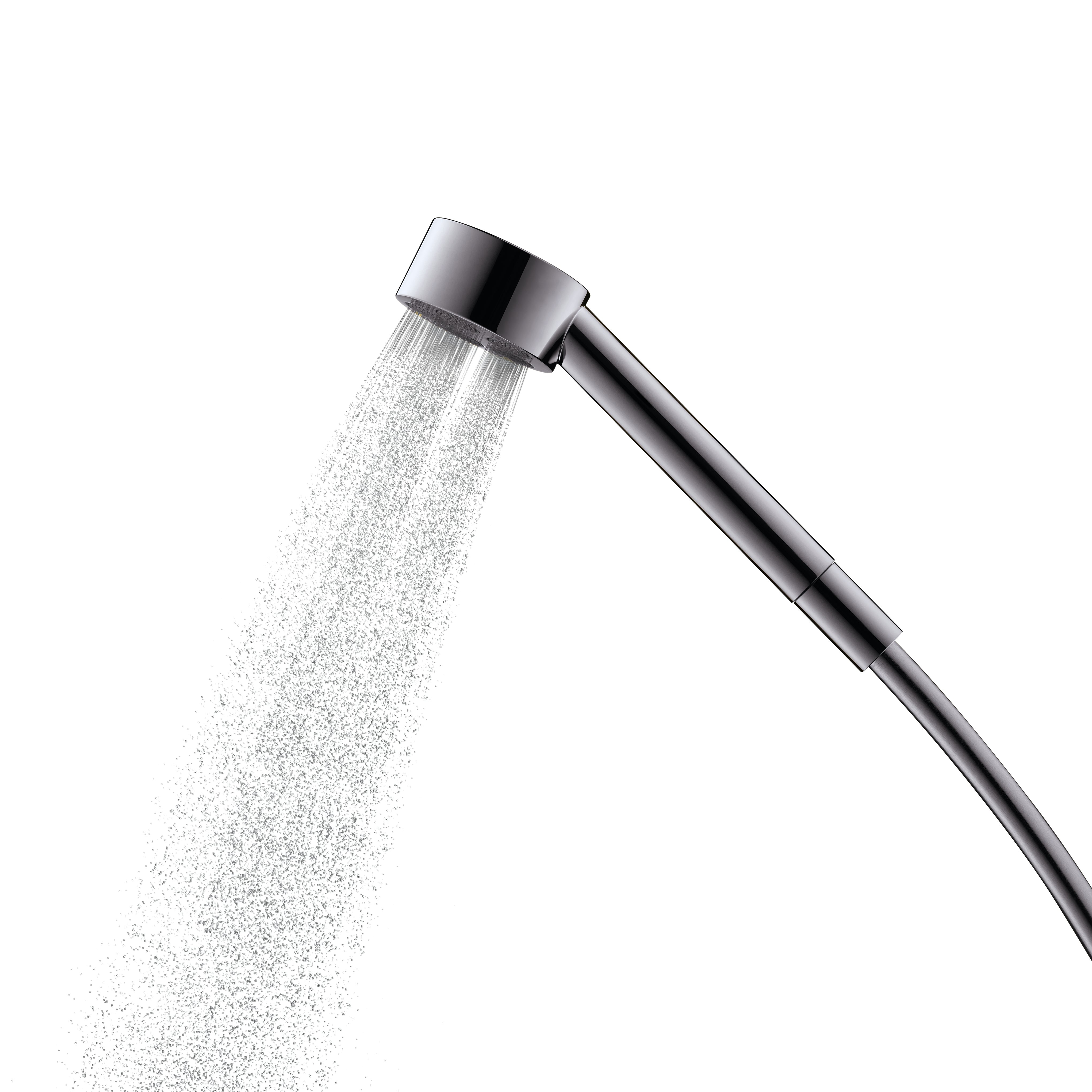 AXOR 48653341 ONE Handshower 1-Jet, 2.5 GPM in Brushed Black Chrome