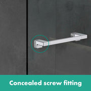 hansgrohe 41759670 AddStoris Shower door handle in Matte Black