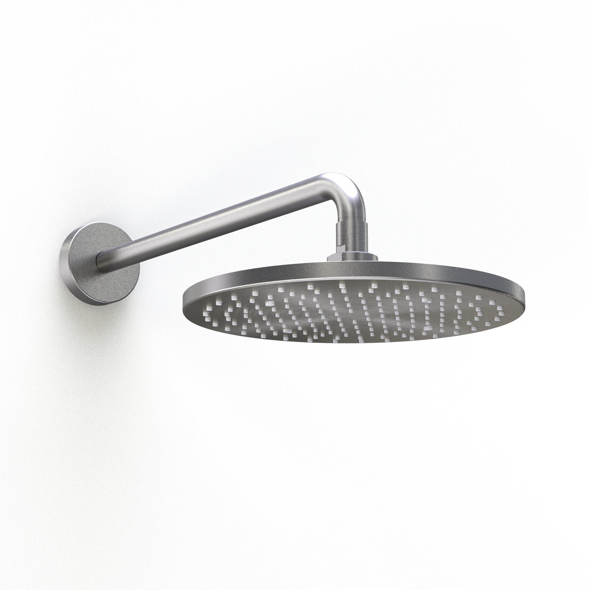 Toto G Series 2.5 GPM Single Spray 10 Inch Round Shower Head With Comfort Wave, Brushed Nickel - TBW07002U1#BN