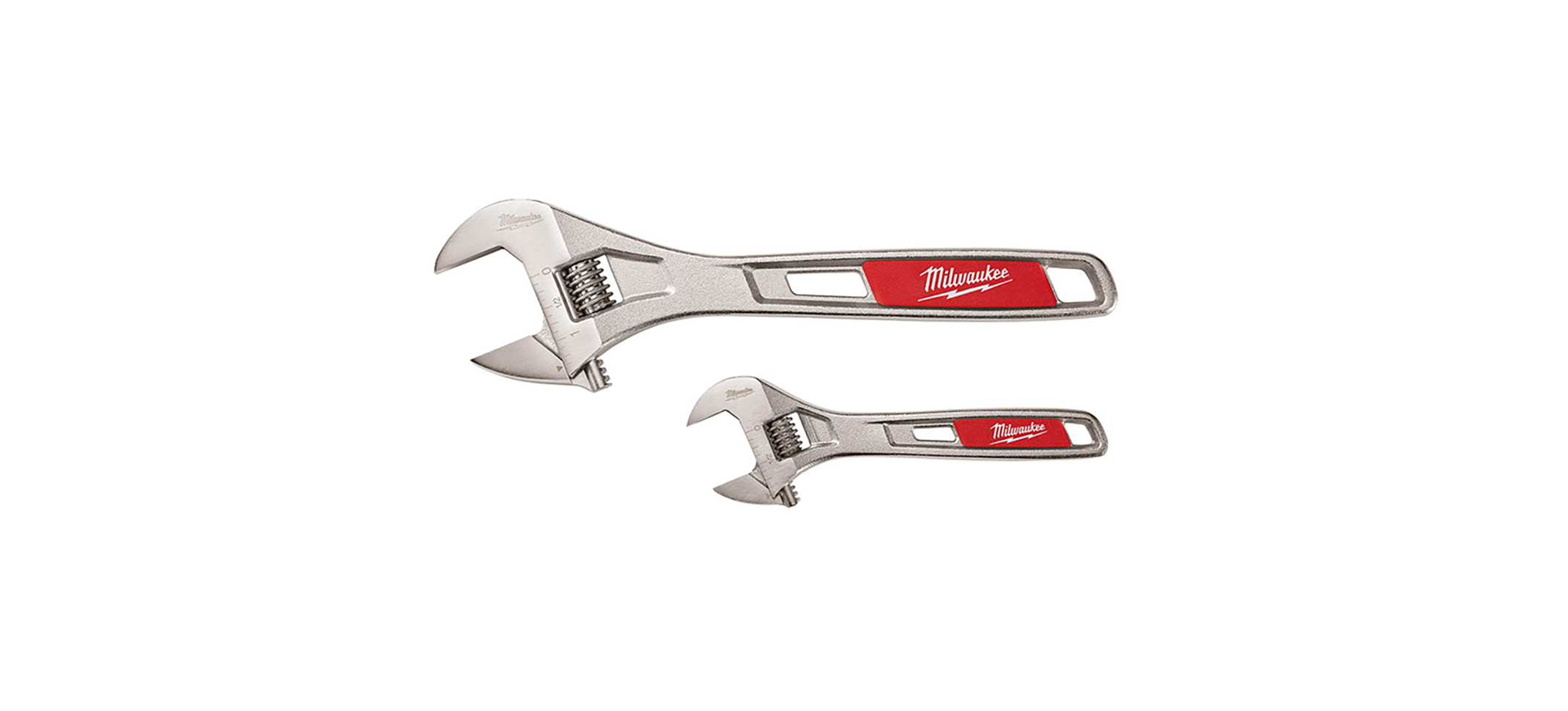 Milwaukee 48-22-7400 6 in. & 10 in. Adjustable Wrench 2 pack