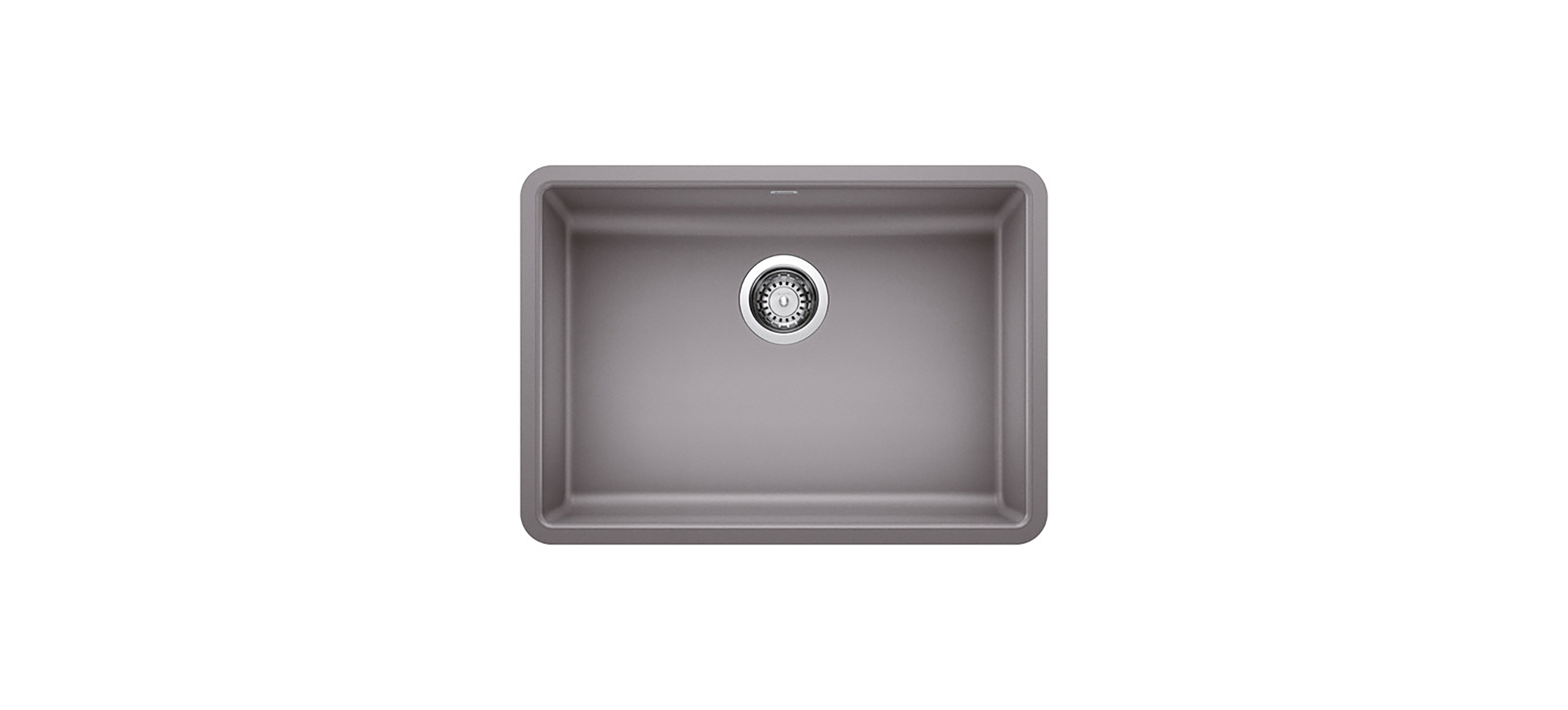 Blanco 442545 Precis 25" Single ADA Undermount - Metallic Gray