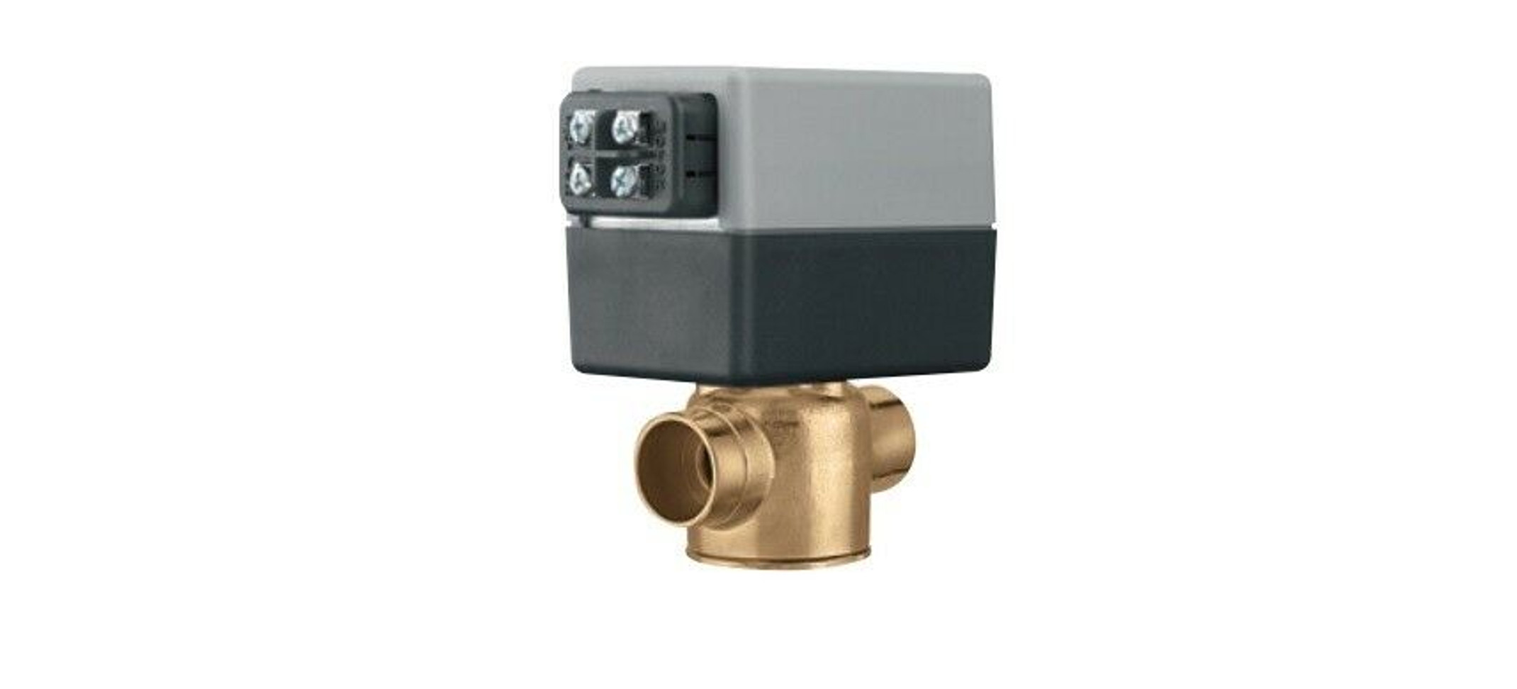 Caleffi Z55 Z-One Zone Valve with Terminal Connection - 3/4" Sweat