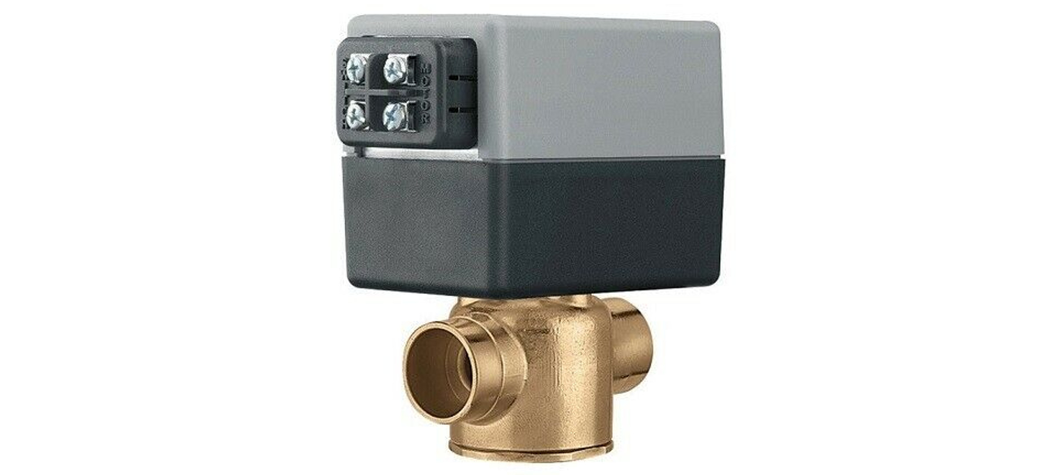 Caleffi Z56P Z-One Zone Valve with Terminal Connection and 1" Press Fittings