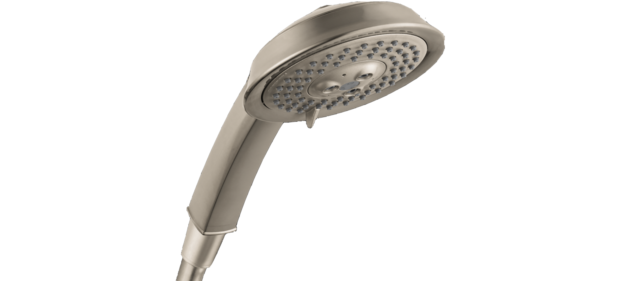 Hansgrohe 28548821 Raindance Classic Handshower 100 3-Jet, 2.5 GPM in Brushed Nickel