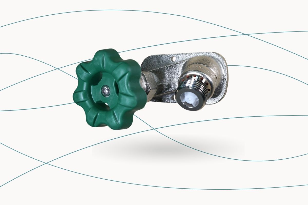 Prier 10” Heavy Duty Residential Self-Draining Anti-Siphon Wall Hydrant The Prier 10” Heavy Duty Residential Self-Draining Anti-Siphon Wall Hydrant on a plain background