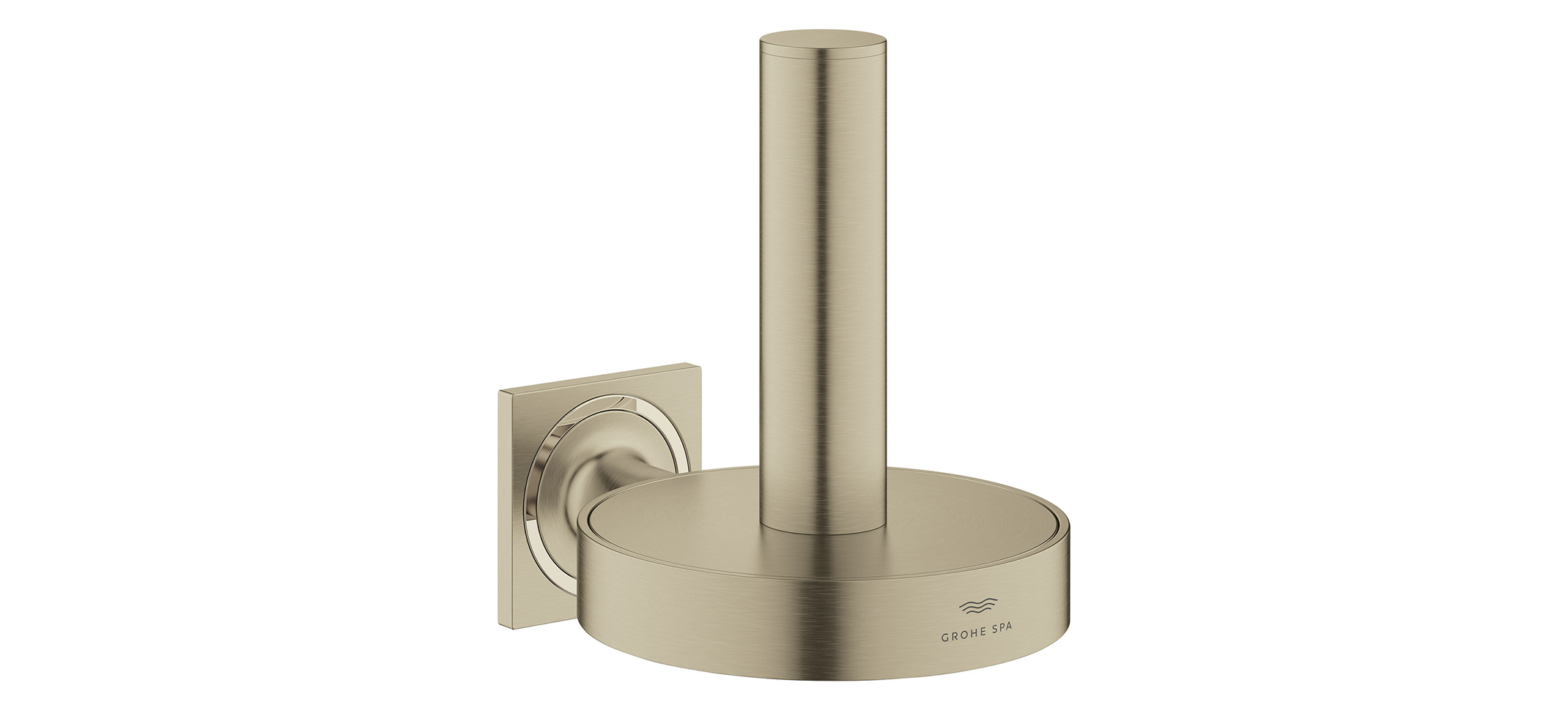 Grohe Allure 40956EN1 Allure Reserve Toilet Paper Holder in Grohe Brushed Nickel