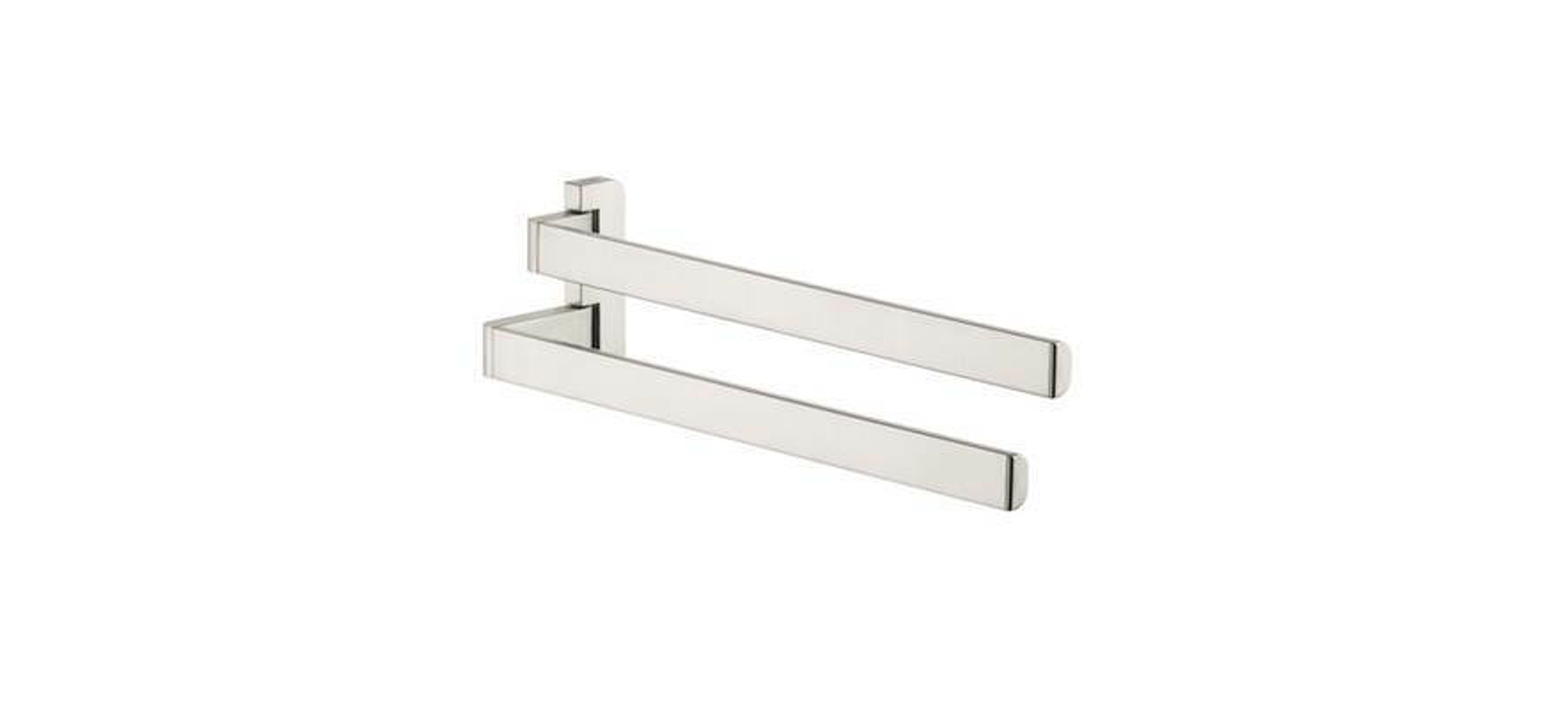 AXOR 42821820 Universal Accessories Dual Towel Bar in Brushed Nickel