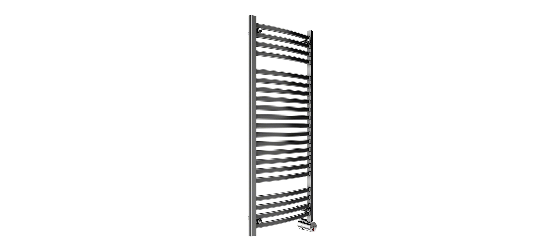 Mr. Steam W248TPC Broadway Collection 21-Bar Wall-Mounted Electric Towel Warmer with Digital Timer in Polished Chrome