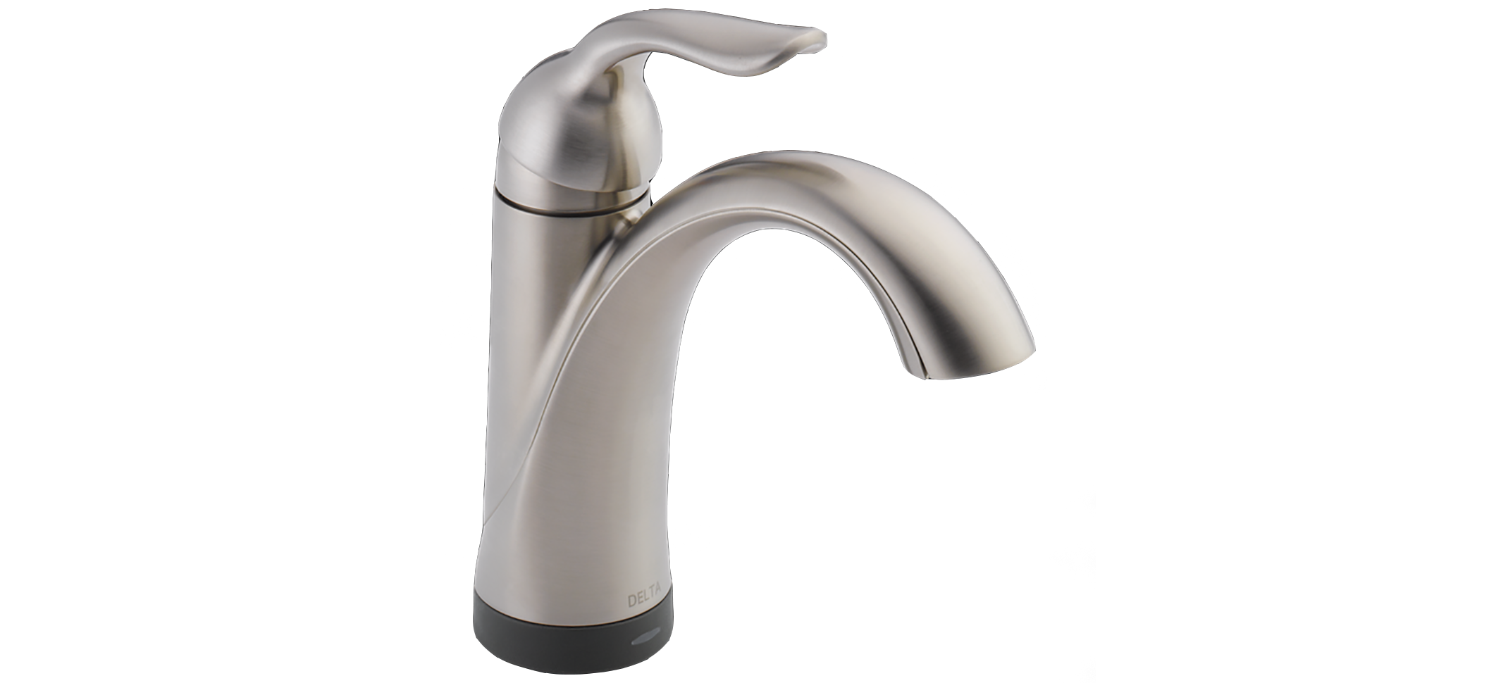 Delta Lahara 538T-SS-DST Single Handle Bathroom Faucet with Touch2O.xt Technology - Single Handle Lever With Pop Up
