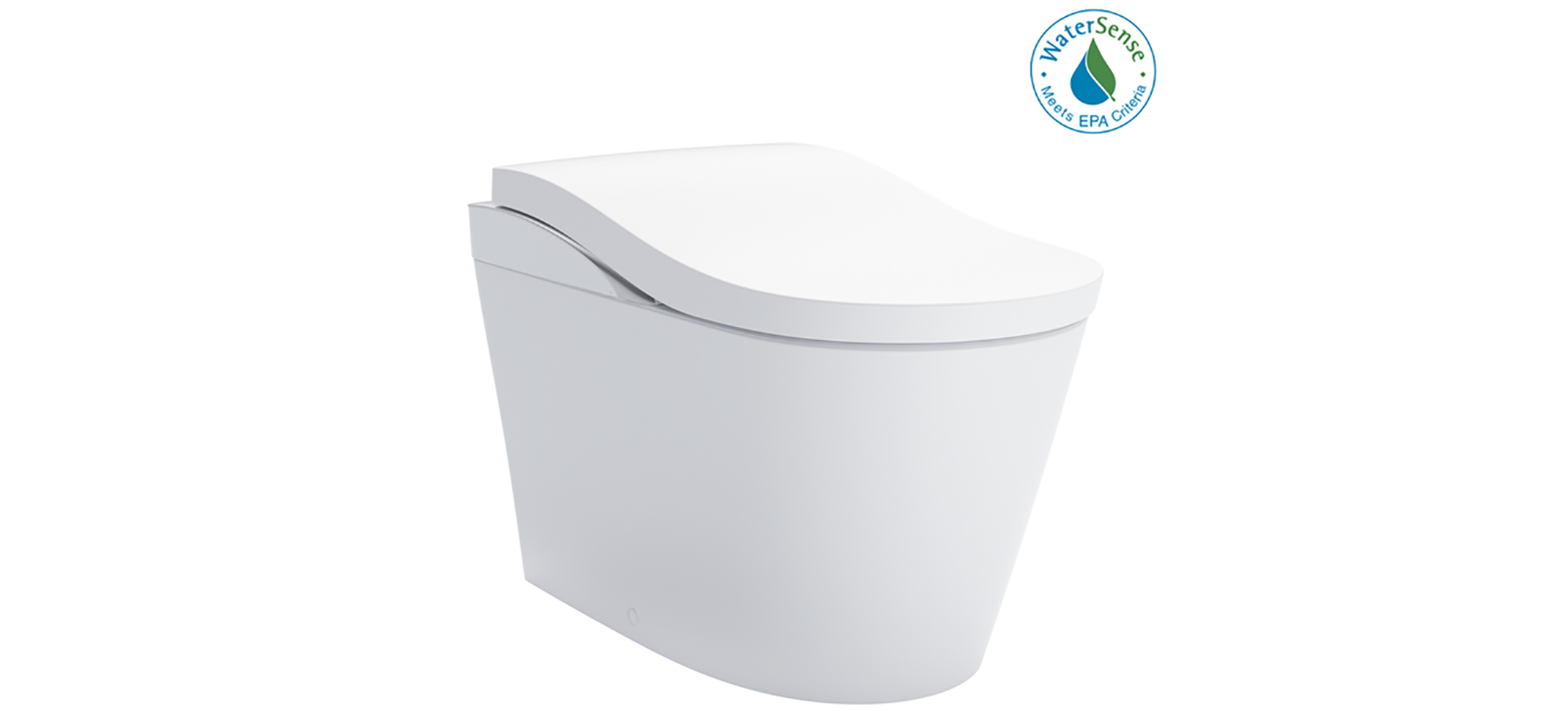 TOTO MS8732CUMFG#01S Neorest LS Dual Flush 1.0 or 0.8 GF Integrated Bidet Toilet in Cotton White with Silver Trim